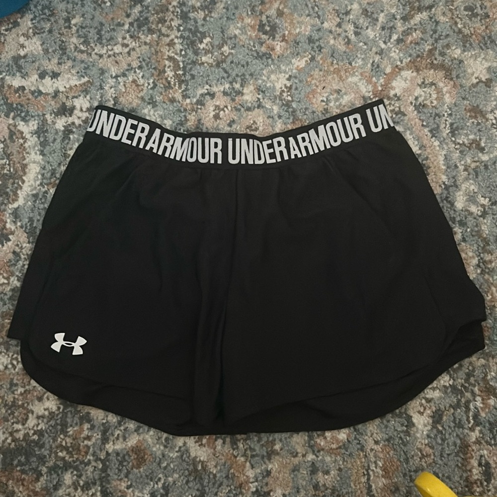 Under Armour Black Athletic Shorts